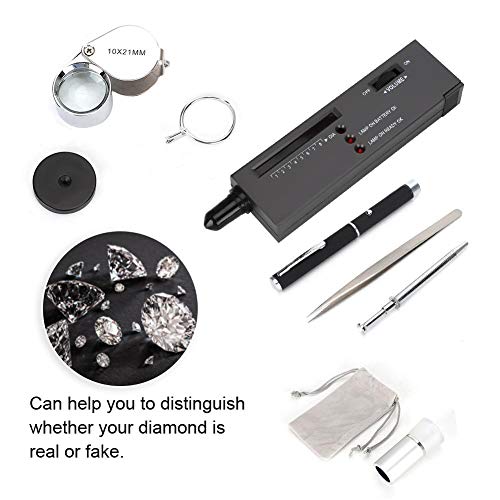 Diamond Test Kit with Gem Tester and Digital Pocket Scale High Accuracy