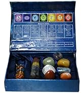 KACHVI Crystals and Healing Stones Crystals Seven Chakra Natural Tumbled Stones Crystal Healing K...
