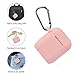 Case for Airpods Accessories Set, Filoto Airpod Silicone Case Cover with Keychain/Strap/Earhooks/Accessories Storage Travel Box for Apple Airpods 2&1, Best Gift for Your Air Pod (Pink)