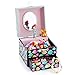 RR ROUND RICH DESIGN Kids Musical Jewelry Box for Girls with Drawer and Jewelry Set with Lovely Mermaid Theme - Beautiful Dream Tune Blue