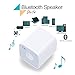 WONFAST® ini Magical and Portable Multifunction Wireless Bluetooth Speaker Great for Listening Music, Taking Photos, Bluetooth Chat, Mobile Anti-losit --(White)