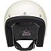 Biltwell Inc. Bonanza Gloss Vintage White Open Face Helmet Medium