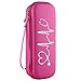 BOVKE Travel Carrying Case Compatible with 3M Littmann Classic III,MDF Acoustica Deluxe Stethoscopes - Extra Room for Medical Bandage Scissors EMT Trauma Shears and LED Penlight, Raspberry