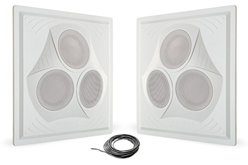 Pure Resonance Audio VCA8 - Vector Ceiling Speaker Array 120 Watts 8 Ohm (2 Speakers + Wire)