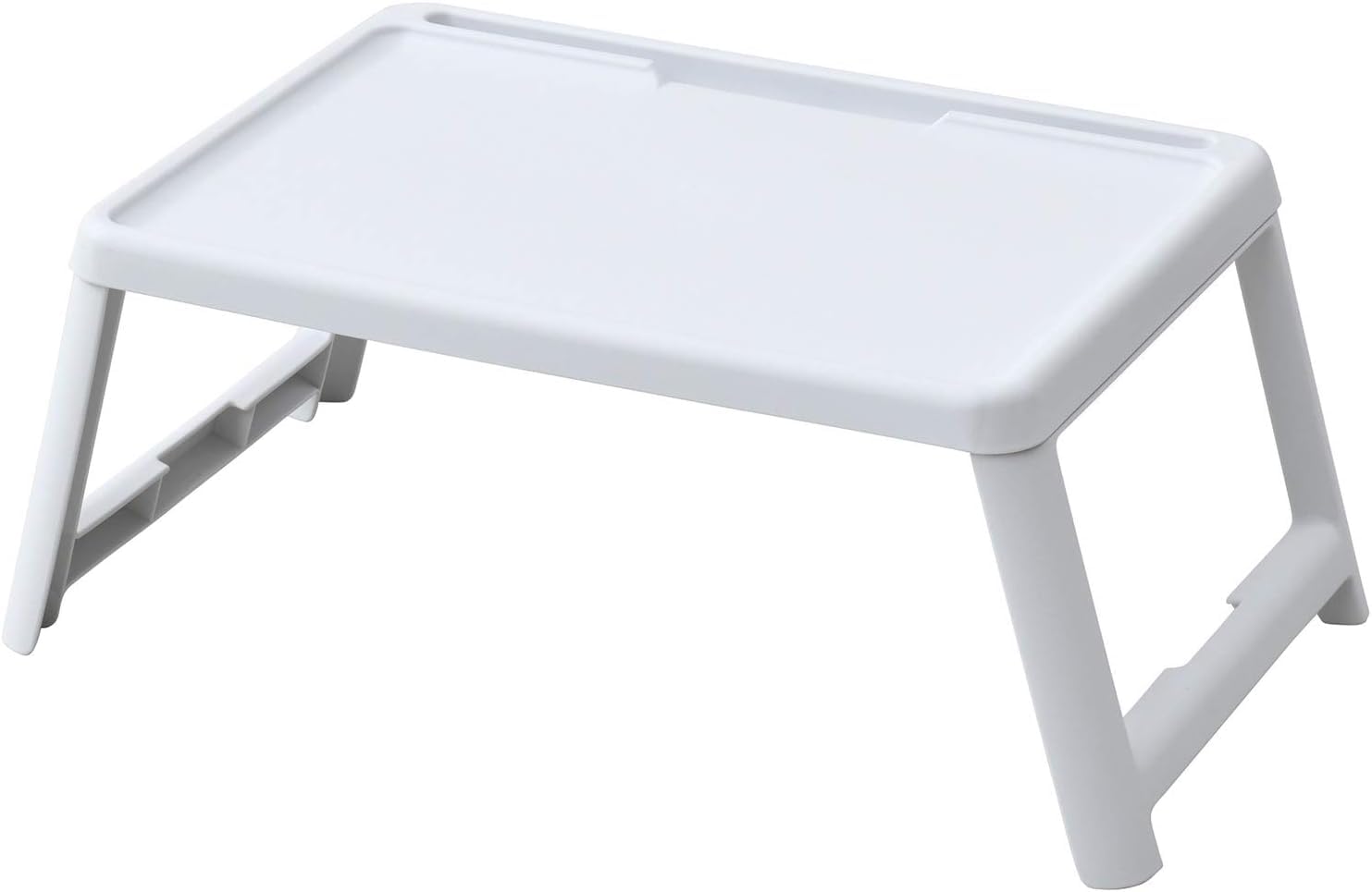 山善(YAMAZEN) 折りたたみ ミニテーブル 幅63×奥行35×高さ25cm コンパクト スマートフォンスタンド付き 完成品 ホワイト CFT-5035(WH) 在宅勤務商品画像