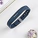 LEEFOX Band for Fitbit Flex 2, Adjustable Fit Bit Flex 2 Accessory Silicon Replacement Wristband w/Fastener Clasp Fitness Strap for Original Flex 2, Navy, Small(Psalm 23-3)
