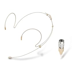 Haoin Headset Microphone Double Over Ear Earset
