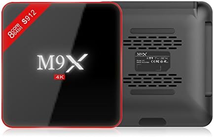 Kekilo M9X M3 TV Box S912 Octa Core Android 6.0 Marshmallow 3D 4K 2GB/16GB Dual WiFi 2.4G/5GHz Bluetooth 4.0 H.265 1000M Ethernet Google Smart TV Box