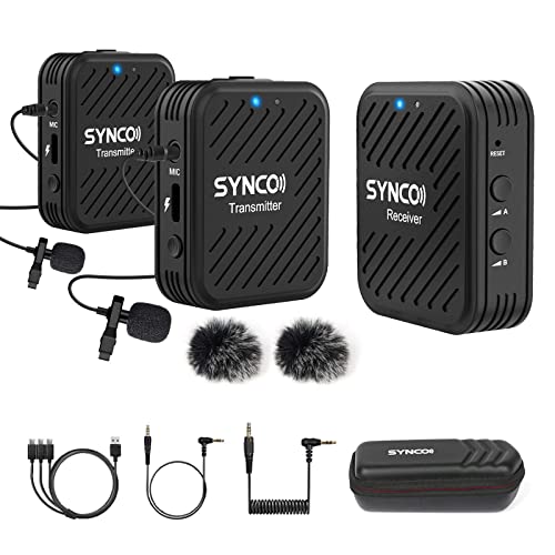 SYNCO Wireless Lavalier Microphones