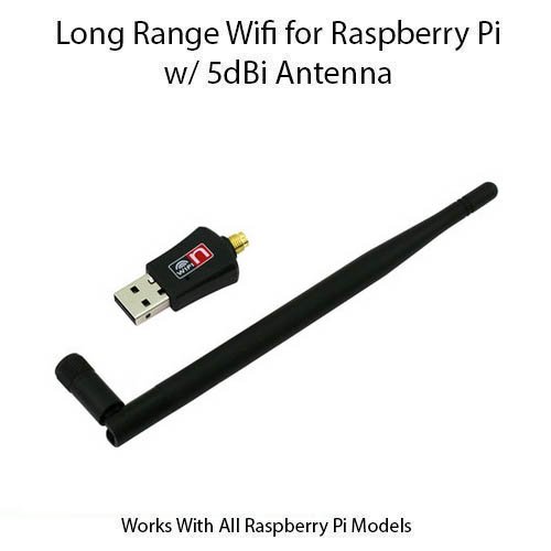 5dBi Long Range WiFi for Raspberry Pi - Instructions Included