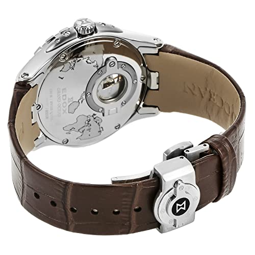 Edox Men's 85008 3 AIN Open Heart Automatic Grand Ocean Watch in