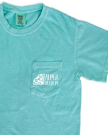 Alpha Delta Pi Diamond Pocket Tee | Sorority Comfort Colors T-Shirt