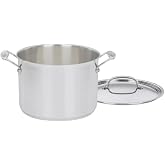 Cuisinart 766-24 Chef's Classic 8-Quart Stockpot with Cover, Stainless Steel