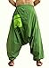 SARJANA HANDICRAFTS Men's Cotton Pockets Harem Yoga Baggy Genie Hippie Pants