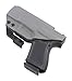 Fierce Defender IWB Kydex Holster Compatible with Glock 19 23 32 -The Paladin Series -Made in USA- GEN 5 Compatible (Gunmetal Grey)