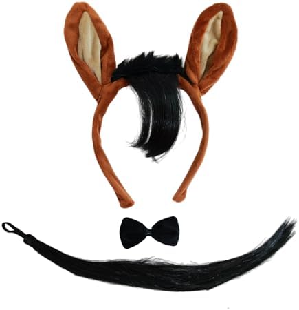 4 Diademas De Orejas De Gato, Leopardo, Tigre Y Vaca – Accesorios De Cosplay Y Fiestas Para Niños Y Adultos