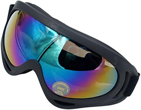 Beautyours Ski Goggles Anti-Fog Double Lens Big Spherical Skate Snowmobile Snowboard Goggles