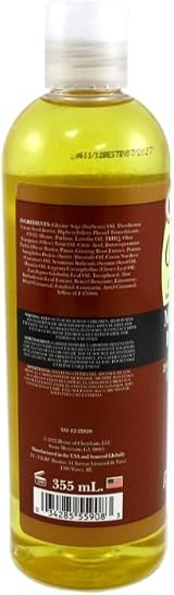Africa's Best Ultimate Organics Moisturizing Body Gloss 355ml 12oz Dry Ashy Skin view 4