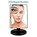 DreamGenius Makeup Mirror 21 LED Lighted Vanity Mirror with Detachable 10X Magnifying Spot Mirror