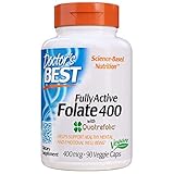Doctor's Best Best Fully Active Folate 400mcg, 90 Count