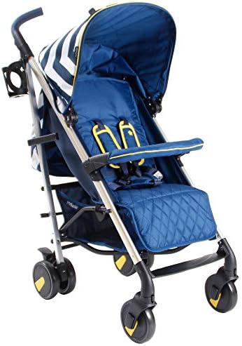 my babiie mb02 blue chevron stroller