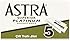 Astra Platinum Double Edge Safety Razor Blades ,100 Count (Pack of 1)