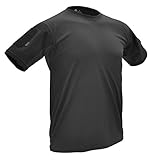 HAZARD 4 Men's Battle-T(TM) Quickdry Patch T-Shirt, Black, X-Large