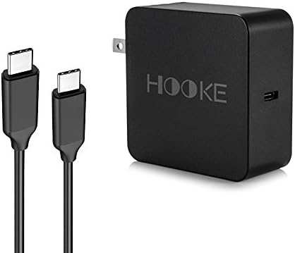 61W USB C Power Adapter – MacBook Pro USB C Charger - Power Delivery 61W USB Wall Charger for MacBook/Pro, iPhone X/8/Plus, Samsung Note8 and More – Up to 65W