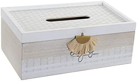 D,casa - Caja para pañuelos de Madera Decorado: Amazon.es: Hogar
