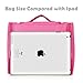 HOKEEPER Waterproof Toiletry Bag for Women - Travel Cosmetic Bag Makeup Organizer Heavy Duty Shower Bag Hanging Dopp Kit - Large Size: 10.2 x 4.5 x 8.5 Inch (Pink)