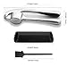 CALIYO Garlic press with ergonomic handle and Peeler Set, Easy Squeeze, Dishwasher Safe, Easy Clean - professional grade gift for any occasion