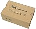 Google Cardboard Kit V2 by MINKANAK Bigger Lens 3D Virtual Reality Cardboard Glasses with Head Strap Nose Pad Forehead Pad and NFC Tag,Compatible with 3-6inch Screen Android and Apple Smartphone
