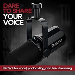 FDUCE SL40 Vocal Dynamic Podcast Microphone for