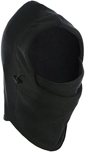 Balaclava Fleece Hood / Windproof Ski Mask - Heavyweight Cold Weather Winter Motorcycle, Ski &amp; Snowboard Gear - Outdoor sports Windproof Mask Cap neck warmer