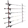 Overhead-or-Wall-Fishing-Rod-Rack-Rod-Storage-System-suspends-your-rods-in-soft-webbing-loops-protecting-your-equipments-finish-The-72version-has-9-positions-46has-6-Hardware-included