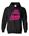 Artix Jeep Girl Unisex Hoodie Sweatshirt X-Large Black