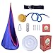 Gamenote Kids Pod Swing Hammock Hanging Chair with Pocket & Safety Handle - Cotton Child Hanging Nest Seat for Indoor and Outdoor (All Accessories Include)