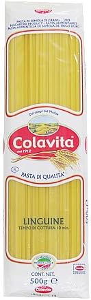 Amazon リングイーネ 500g コラヴィータ きし麺のような平たいロングパスタ カルボナーラやミートソースなど濃厚なソースによく合います 神戸いたりあ屋 パスタ 通販 Amazon リングイーネ 500g コラヴィータ きし麺のような平たいロングパスタ カルボナーラやミートソースなど濃厚なソースによく合います 神戸いたりあ屋 パスタ 通販