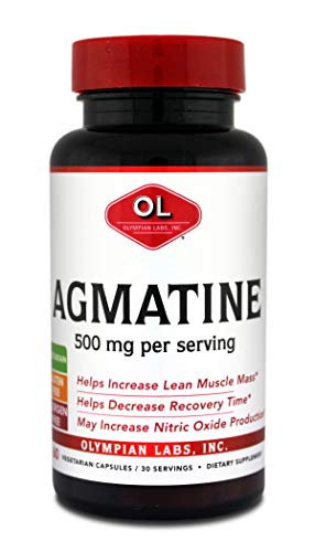Olympian Labs Agmatine 500 mg per Serving, 60