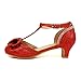 Nova Utopia Toddler Little Girls Low Medium Heel Dress Sandal Flower Girl Shoes (size 9-4)