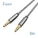 Auxiliary Stereo Audio Cable,idaye 10ft/3m Nylon Braided 2 Pack AUX cord,3.5mm Male to Male Stereo Jack Cord for Phones/iPad/iPod/Headphones/Speakers/Tablets/PCs/MP3 players and more