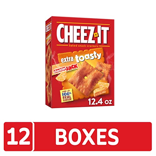CheezIt Cheese Crackers, Baked Snack Crackers, Kids Snacks, Extra