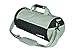 MIER Barrel Travel Sports Bag Small Gym Bag with Shoes Compartment 16inches(Black)