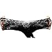 Daisland Women Sexy Lingerie Sleepwear Nightwear Dress Long Sleeve Bodystocking (Black 0018)