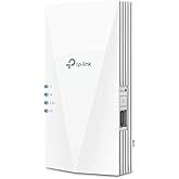 TP-Link AX3000 WiFi 6 Range Extender Internet Booster(RE700X), Dual Band, AP Mode w/Gigabit Port, OFDMA, Beamforming, APP Setup, OneMesh Compatible
