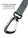 Mighty Paw Short Dog Leash - Comfortable Padded Handle - Traffic Control Lead - Short Leash for Dog Training - Clip Handle - Padded Handle - (30 in, Grey)