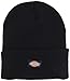 Dickies Men's 14 Inch Cuffed Knit Beanie Hat, Black, One Size