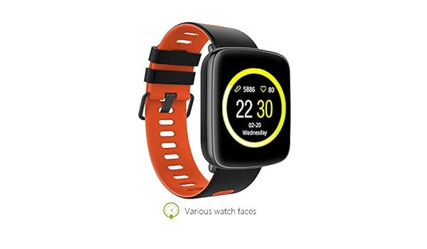 Amazon.com: KINGWEAR GV68 PK dm58 Smart Watch IP68 ...