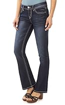 WallFlower Juniors Basic Legendary Bootcut Jeans in Britney Size:0