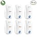 Pest Repellent - Pack of 6 Ultrasonic Pest Repeller for Home Use - Indoor Pest Control for Ants, Bugs, Mosquitoes, Roaches, Spiders, Mice, Rats